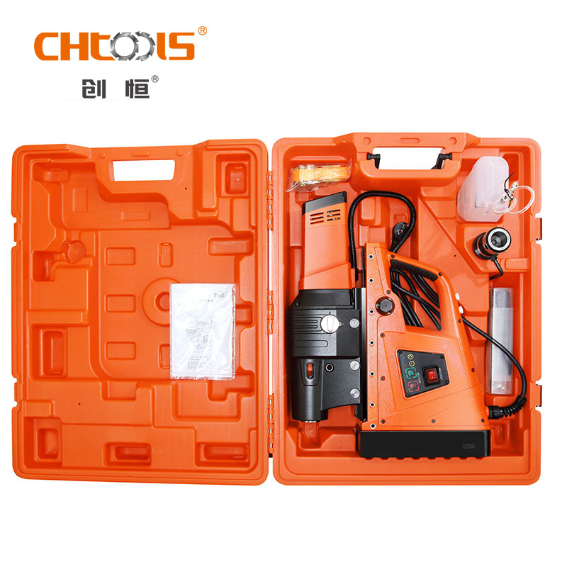 CHTOOLS Magnetic Base Drill Metal Drilling Type 60mm Industrial 220V Electric Power Odm Power Tools Brush Motor Variable Speed