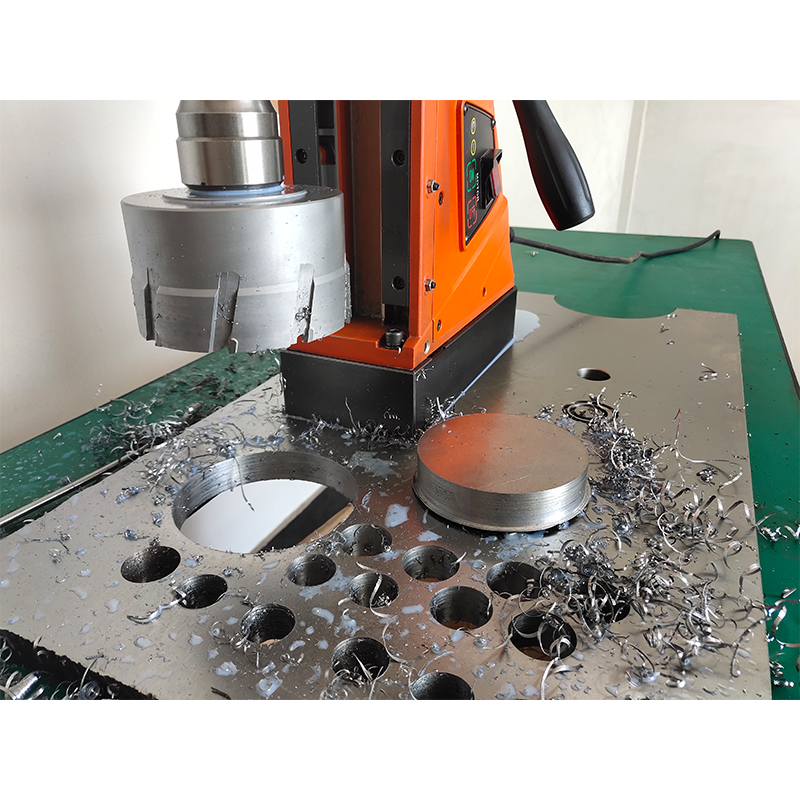 Portable 120mm Customizable Magnetic Drilling And Tapping Fuction Machine