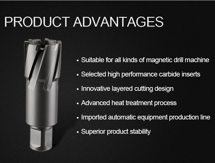 benefits of TCT Broach Cutter Magnetic Core Drill Bits