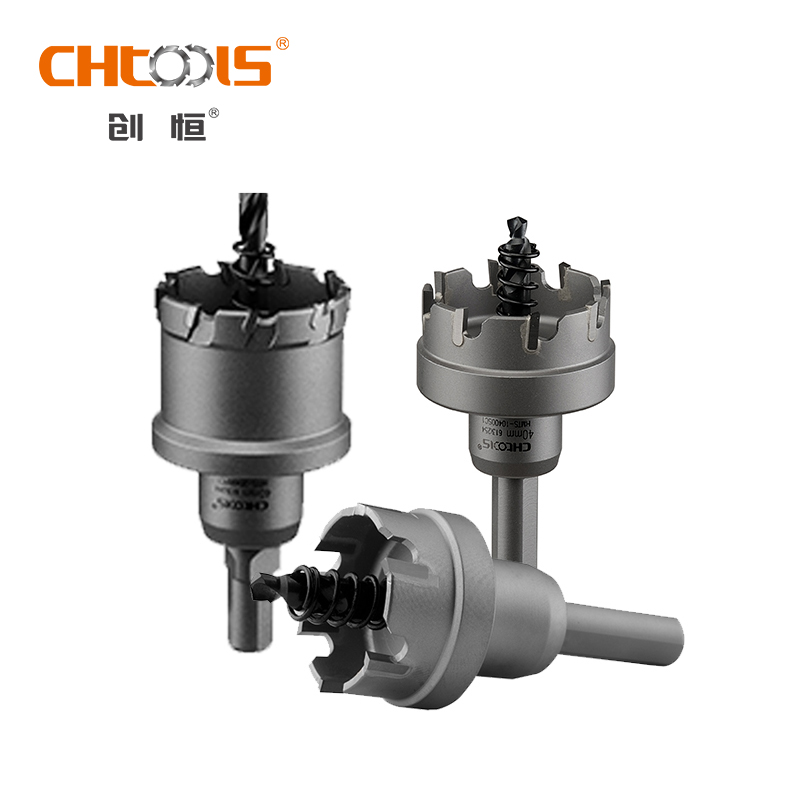 Chtools Stainless Steel Carbide Tipped Hole Saw Hole Cutter for Metal Drilling