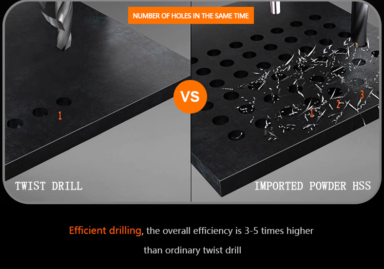 Spade Drill Bit Inserts for Metal Drilling